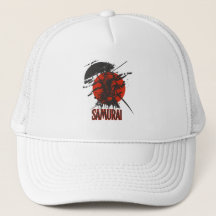 Bold Samurai Warrior Trucker hat- Arte Japonesa