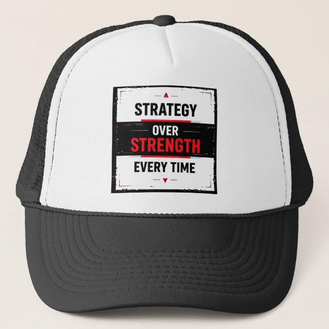 Boné Bold "Strategy Over Strength Every Time" Graphic w (Frente)