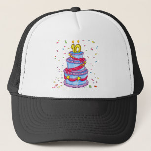 Boné Bolo de aniversário