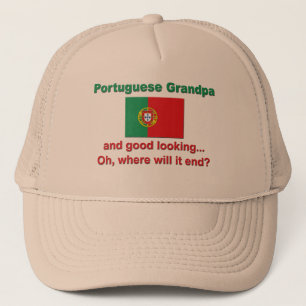 Boné Bom vovô do português de Lkg