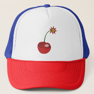 Boné Bomba de Cherry com brilho