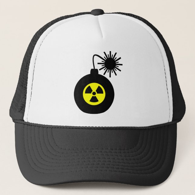 Boné Bomba de energia nuclear (Frente)
