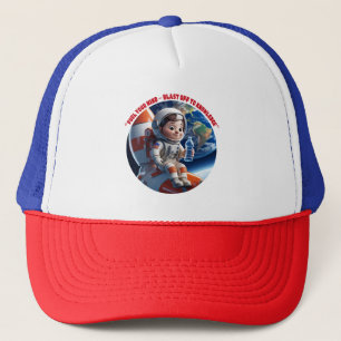 Boné "Boné Astronauta de Aventura Espacial