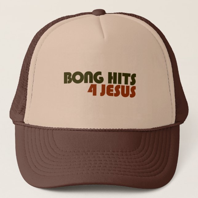 Boné Bong batidas para Jesus (Frente)