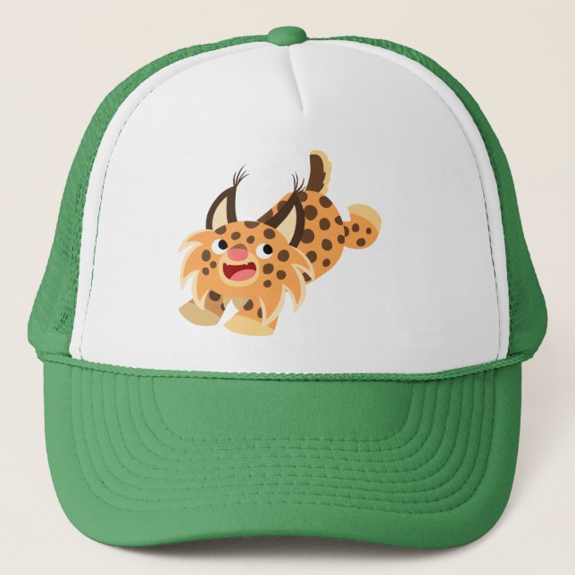 Boné Bonita Cartoon Bobcat Hat (Frente)