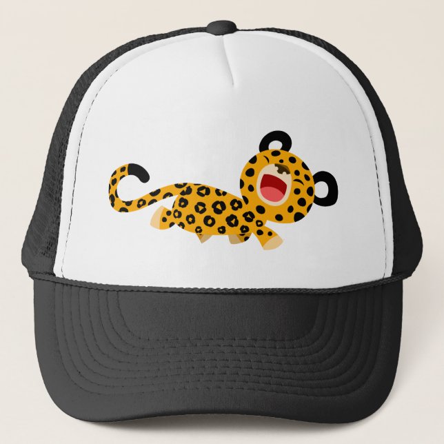 Boné Bonita Cartoon Facebook Leopard Hat (Frente)