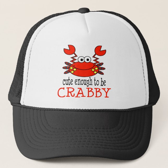 Boné Bonito bastante para ser Crabby (Frente)
