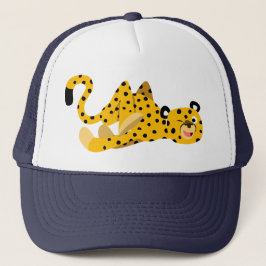 Boné Bonito Cartoon Cheetah Hat