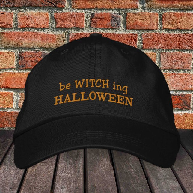 Boné bonito chapéu de caminhoneiro bordado de Halloween (Criador carregado)