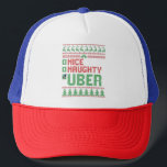 Boné Bonito presente de Natal engraçado para Uber<br><div class="desc">natal, papais noeis, Uber, engraçado, tricotado, malvado, presente, treinador, feio, suéter</div>