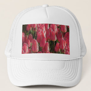 Boné Bonito Tulipas Rosa
