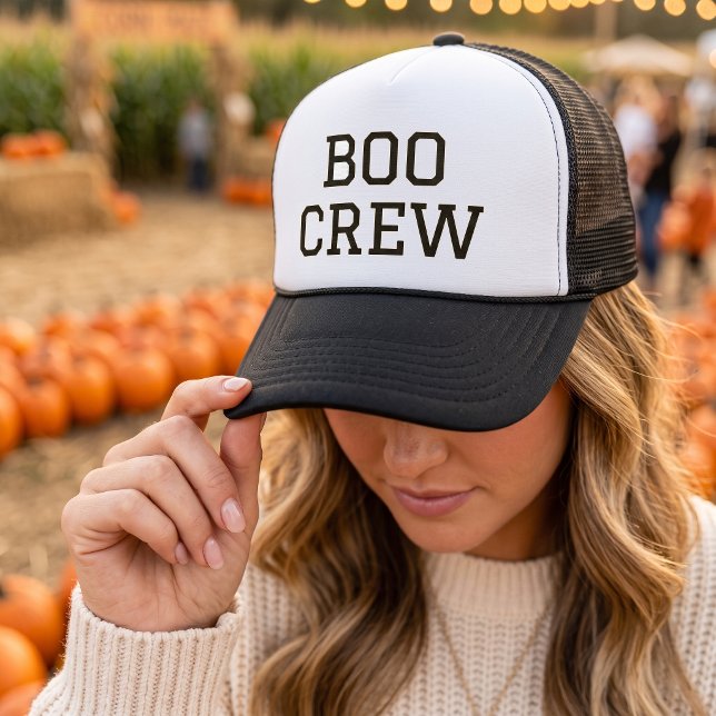Boné Boo Crew Halloween (Criador carregado)