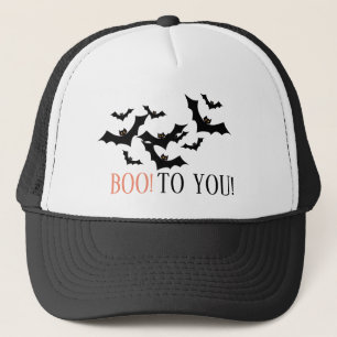 Boné "BOO PARA VOCÊ!" Personalizar o Dia das Bruxas de