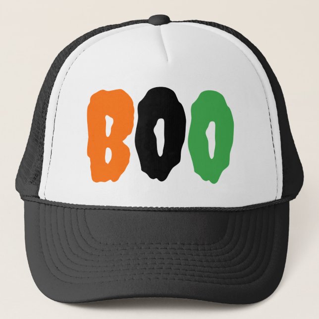 Boné Boo Scary Halloween (Frente)