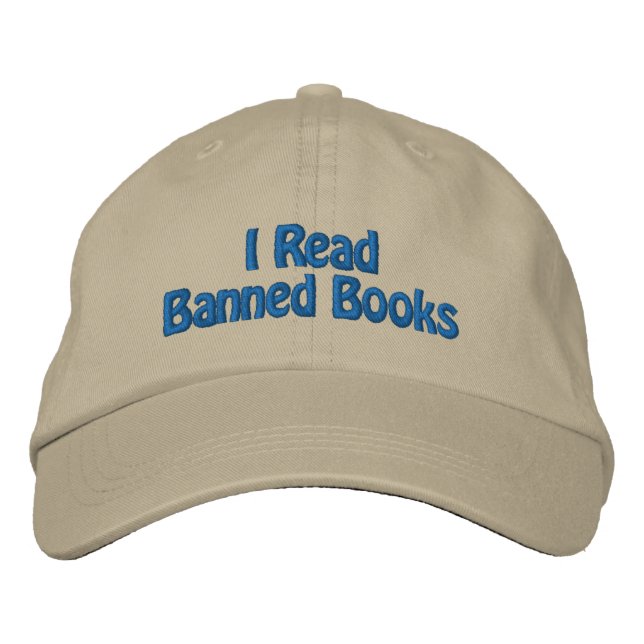 Boné Books Reading Embroidered Hat (Frente)