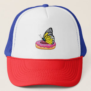 Boné Borboleta com Rosquinha