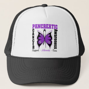 Boné Borboleta da consciência do câncer de pâncreas