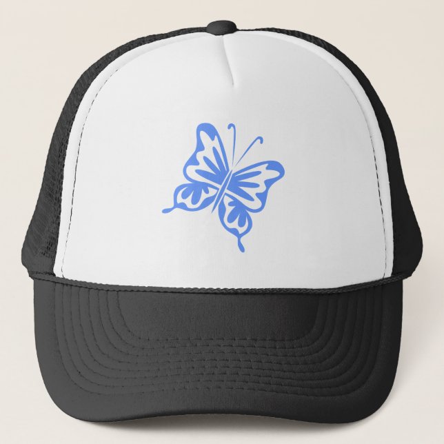 Boné Borboleta Retroativa - Azul-Bebê (Frente)