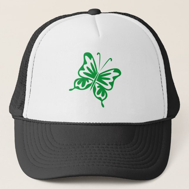 Boné Borboleta Retroativa - Verde-Grama (Frente)