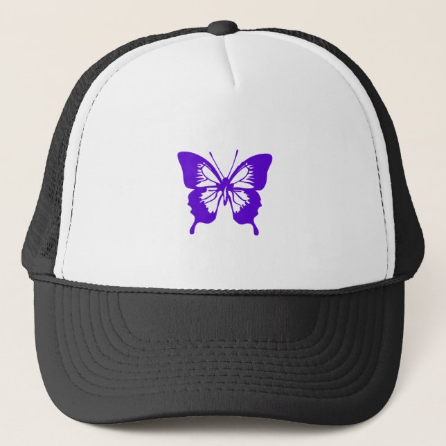 Boné Borboleta Roxa (Frente)