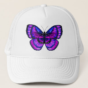 Boné Borboleta Roxa