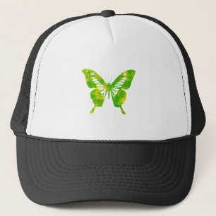 Boné Borboleta Verde