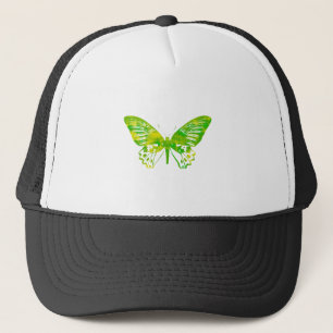Boné Borboleta Verde