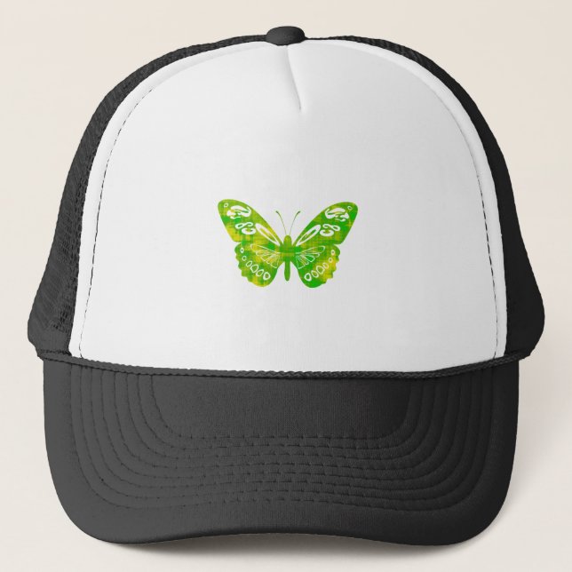 Boné Borboleta Verde (Frente)