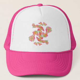 Boné Borboletas & flores