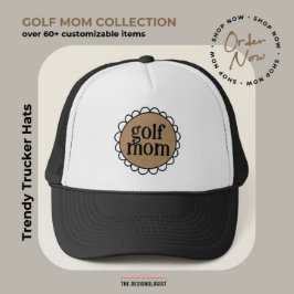 Boné Borda Escalonada de MOM GOLF Trendy