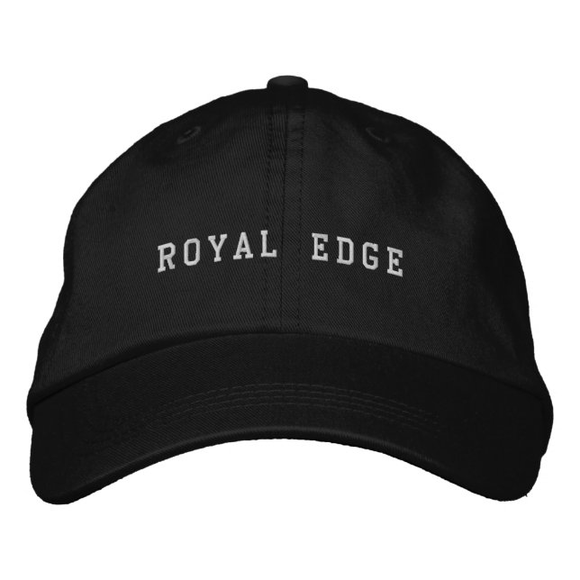 Boné Borda Real One Tamanho Moda Preta-Gorro Homens Mul (Frente)