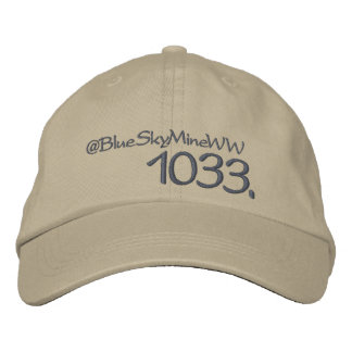 Boné Bordado 1033. Até onde vai?