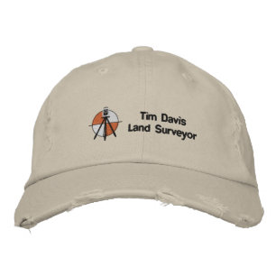 Boné Bordado 120971495649248493, Tim DavisLand Surveyor