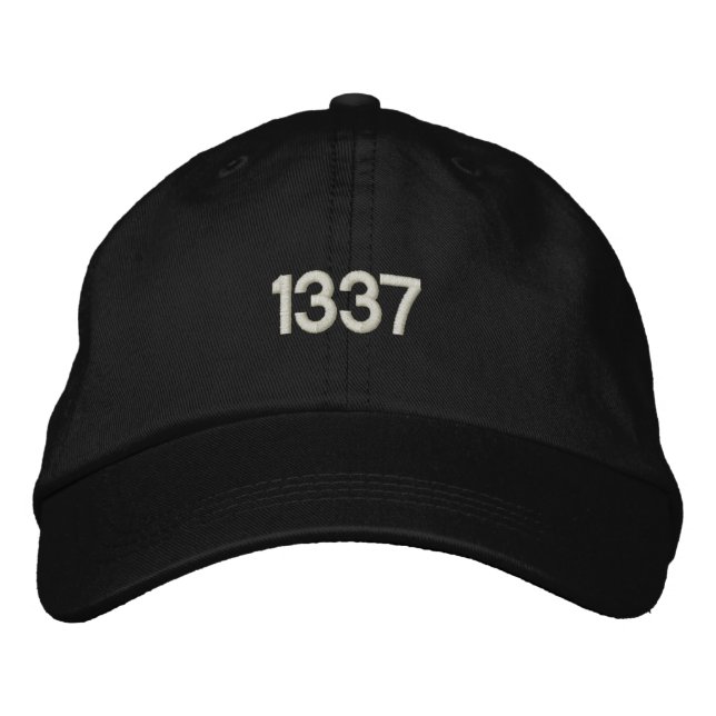 BONÉ BORDADO 1337 (Frente)