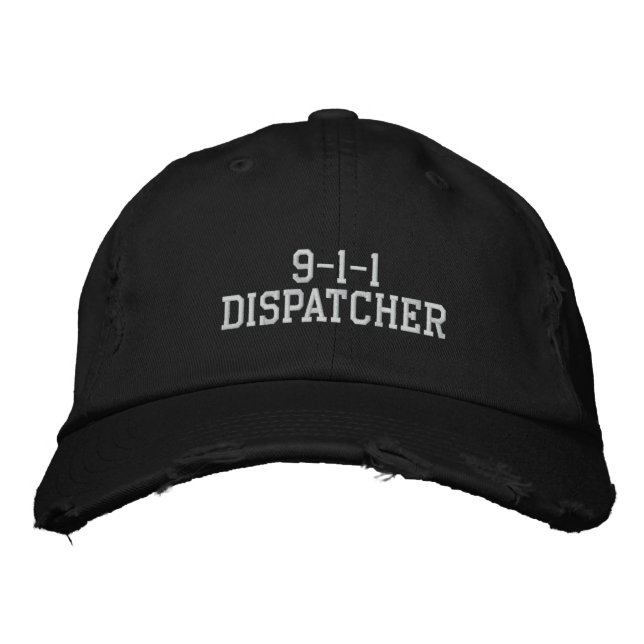 Boné Bordado 9-1-1 Dispatcher Hat (Frente)