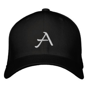 Boné Bordado A-Letter - Inicial Personalizado