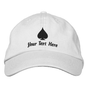 Boné Bordado Ace personalizado de chapéus de Espadas para jogad