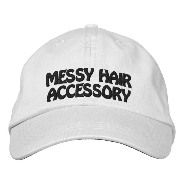 Boné Bordado Acessório de Cabelo Mensal (Frente)