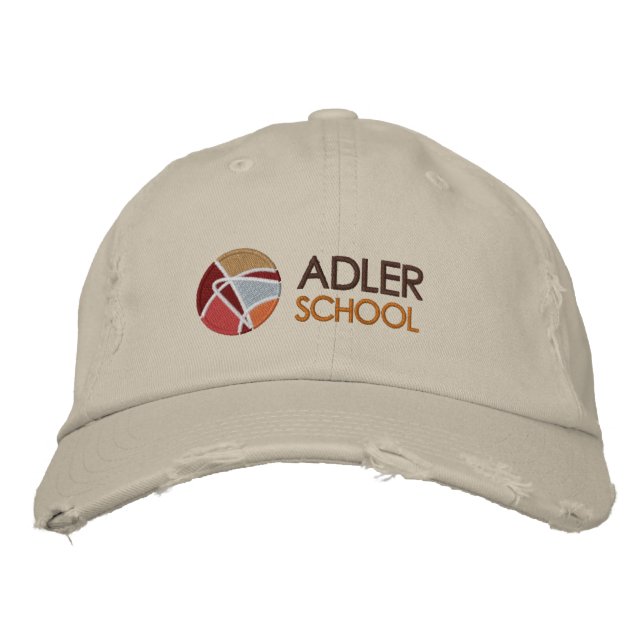 Boné Bordado Adler School boriderou o Chapéu 3 (Frente)
