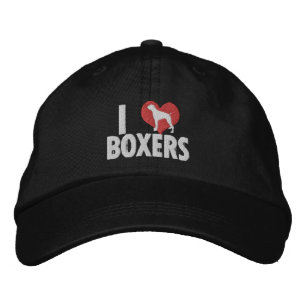 Boné Bordado Adoro Boxers Embroiderados Hat (Escuro)