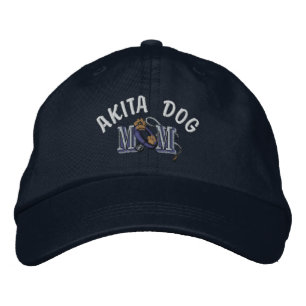 Boné Bordado Akita Dog MOM