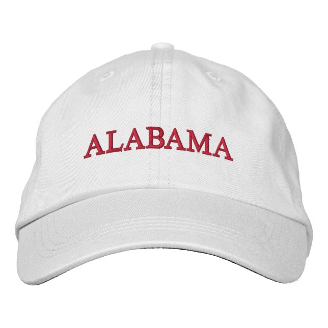 Boné Bordado Alabama Embroiderou Hat (Frente)