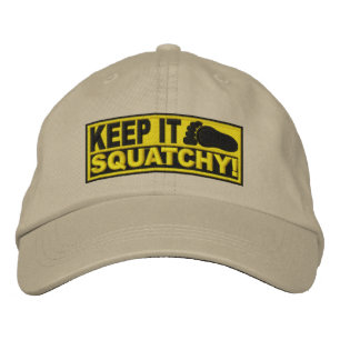 Boné Bordado Amarelo *EMBROIDERED* Mantenha-O Esgueirado! - Bob