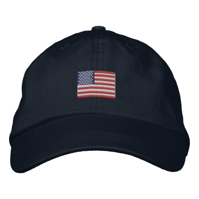 Boné Bordado American Flag Hat (Frente)