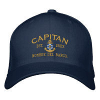 Ancora SPANISH El Capitan Lifesaver com seu nome