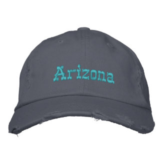 Boné Bordado Arizona Turquoise Hat