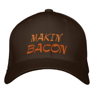Boné Bordado Bacon de Makin