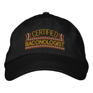 Boné Bordado Bacon LOVE Baconologista certificado