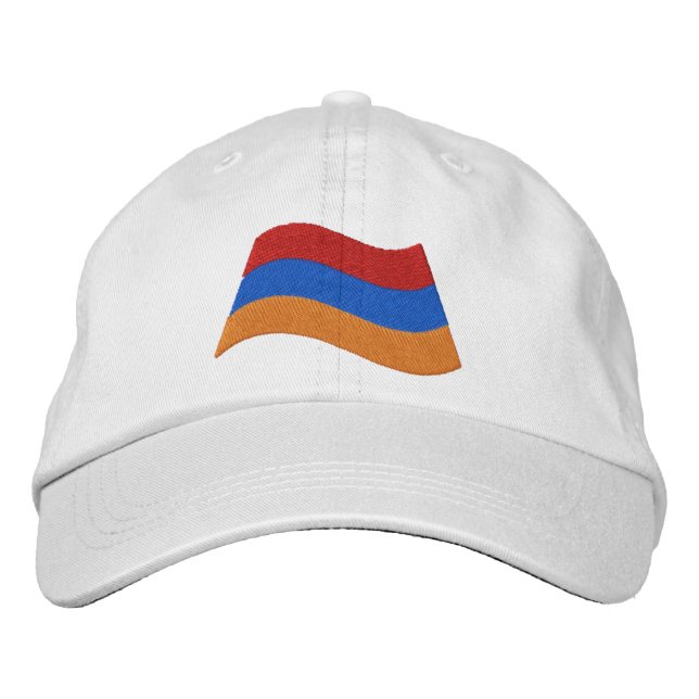 Boné Bordado Bandeira Armênia (Frente)