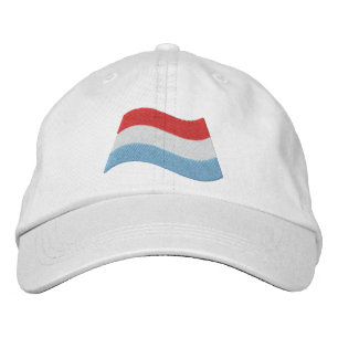 Boné Bordado Bandeira do Luxemburgo